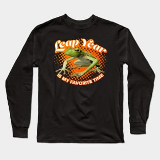 Leap Year is My favorite Time Long Sleeve T-Shirt